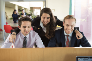 Teamwork while studying Hospitality Management