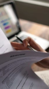 resume for hotel management